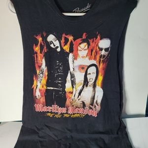 Men's Medium Marilyn Manson Tank